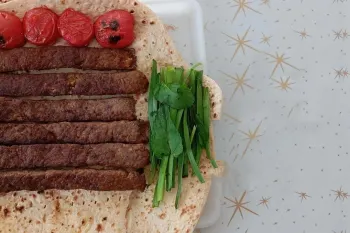 طرز تهیه کباب کوبیده با دل مرغ بدون نیاز به گوشت