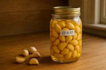 طرز تهیه ترشی سیر ترد در 7 روز | دستور مرحله به مرحله