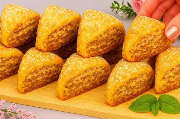 طرز تهیه کلوچه های گردویی معروف سوئیسی