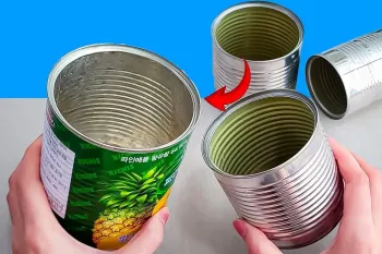 هرگز قوطی های خالی حلبی را دور نیندازید! آنها را جمع آوری کنید و کلی پول دربیاورید!