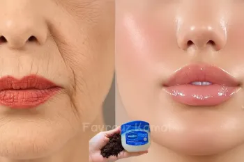 از بین بردن چین و چروک صورت در عرض چند ثانیه / قهوه را با وازلین ترکیب کنید
