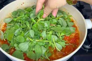 غذا بدون گوشت و برنج / ناهار امروز با خرفه غذایی جدید بپزید