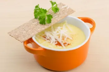 طرز تهیه پوره سیب زمینی با پنیر و قارچ