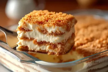 طرز تهیه دسر بیسکویتی فوری که بدون فر و دردسر توی خونه درست میشه