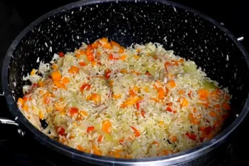 طرز تهیه برنج گل کلم که از کلم پلو هم خوشمزه تره
