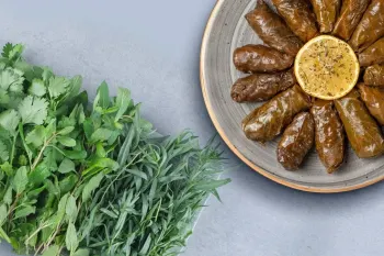 سبزی دلمه برگ مو در هر شهر و کشورهای دیگر چیست ؟