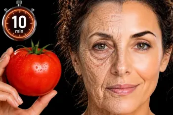 طرز تهیه ماسک صورت گوجه | راز صاف شدن پوست حتی در سن بالا
