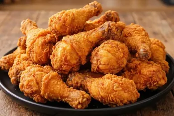 طرز تهیه مرغ سوخاری به سبک KFC - خیلی ترد و آبدار! من اینها را برای هر مهمانی درست می کنم!