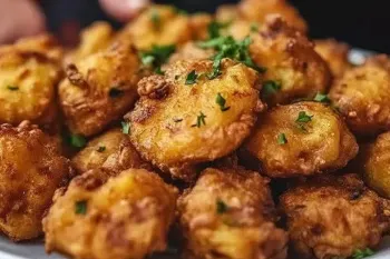فقط ۱ سیب زمینی و ۲ بادمجان برای این غذای ترد کافیه