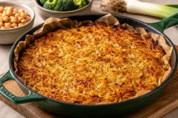 طرز تهیه شام نونی و ارزان با ترکیب نخود پخته و سیب زمینی رنده شده