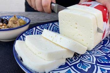 طرز تهیه ۱ کیلو پنیر خانگی قالبی با شیر و نشاسته در ۵ دقیقه