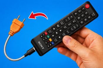 ساخت ابزار ساده و کاربردی با باز کردن کنترل خراب تلویزیون