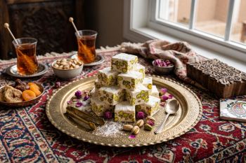 طرز تهیه گز ۴۰ درصد پسته خانگی؛ نصف قیمت بازار