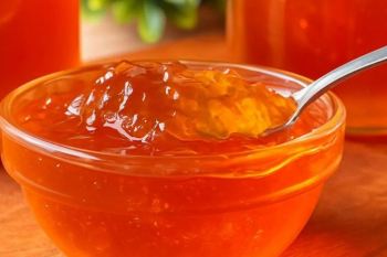 طرز تهیه ژله سیب فرانسوی شفاف و خوش رنگ بدون ژلاتین