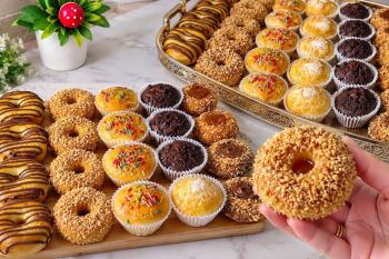 طرز تهیه ۳ نوع شیرینی مجلسی و خوشمزه با ۱ خمیر پایه