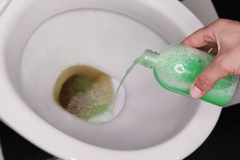 از بین بردن لک و رسوبات آهکی ادرار از روی سنگ توالت