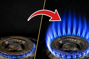 تنظیم شعله کم اجاق گاز و رفع مشکل خاموش شدن آن بدون باز کردن صفحه