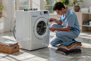علت صدای زیاد ماشین لباسشویی آریستون چیست؟ رفع فوری