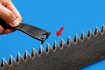 آموزش تیز کردن اره دستی کند در ۱ دقیقه در منزل