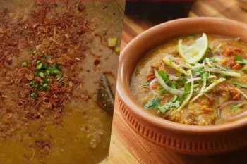 طرز تهیه شاهی حلیم برای افطار یه سبک پاکستانی ها