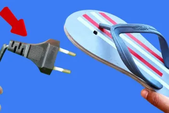 ایده بازیافت / دمپایی و کابل خراب را دور نیندازید !!