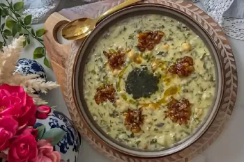 طرز تهیه آش شنگ خوشمزه ترین آش بهاری