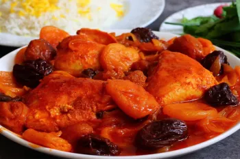 طرز تهیه آلو مسما غذای شمالی مجلسی و جا افتاده