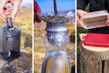 ۷ ترفند هوشمندانه که در طبیعت به کارتان خواهد آمد !