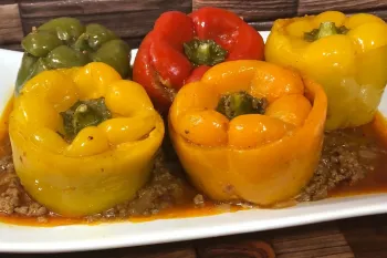 طرز تهیه مرچ دلمه افغانی خوشمزه و سنتی