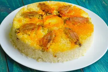 طرز تهیه مرغ پلو یا لاپلو مرغ مجلسی غذای خوشمزه و ساده