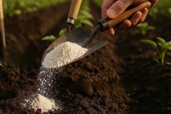 چگونه خاک سفت گلدان و باغچه را نرم کنیم ؟