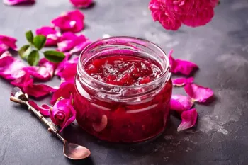 طرز تهیه مربای گل محمدی به ساده ترین روش