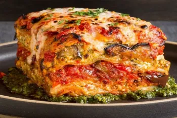 طرز تهیه لازانیا بدون گوشت و خوشمزه
