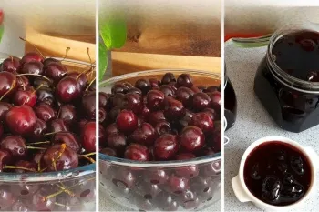 طرز تهیه مربای گیلاس خانگی خوشمزه