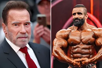 مقایسه فیگورها و بدن های آرنولد شوارتزنگر و هادی چوپان