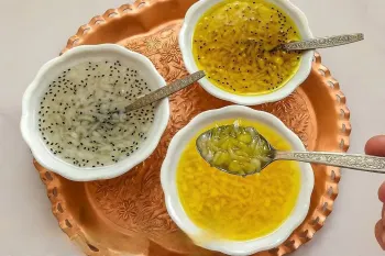 طرز تهیه فالوده کرمانی سنتی
