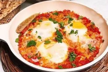 طرز تهیه املت شاک شوکا صبحانه جذاب تونسی