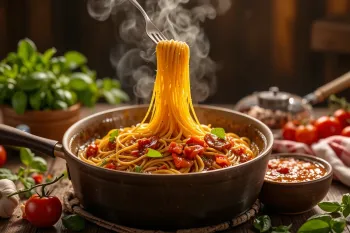 طرز تهیه خوشمزه ترین ماکارونی بدون گوشت