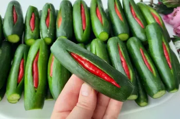 روش متفاوت تهیه خیارشور آسان و خوشمزه