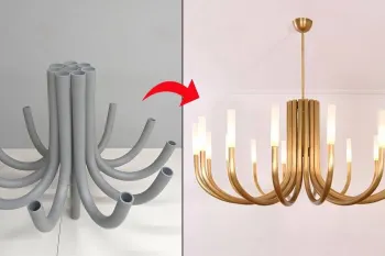 ساخت یک لوستر لاکچری و خفن با لوله pvc
