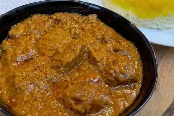 طرز تهیه خورشت شاهی قورمه یا شاهی کورما
