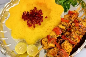 آموزش جوجه کباب لبنانی نرم و خوشمزه در تابه با طعم کاملاً متفاوت و بی نظیر
