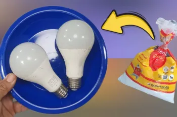 ساخت یک دکوری جذاب فقط با ریختن گچ در یک بشقاب پلاستیکی