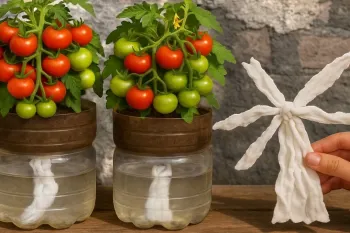 ۳ ترفند بدون نقص برای کاشت گوجه فرنگی (حتی در فضاهای کوچک)
