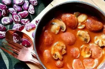 آموزش فوری طرز تهیه خوراک لوبیا عروس