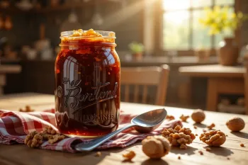 طرز تهیه مربای گردوی خانگی خوشمزه و مقوی