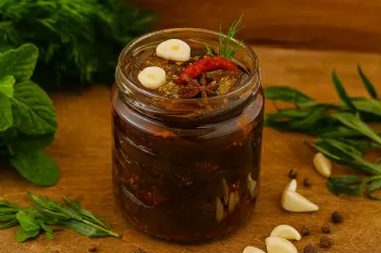 طرز تهیه ترشی بادمجان و تمبرهندی خوشمزه و آسان