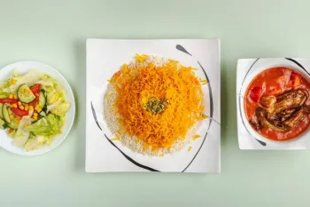 طرز تهیه خوراک بادمجان و مرغ یک غذای خوشمزه، فوری و ساده