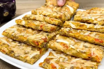یک غذای متفاوت ایتالیایی با ۲ بادمجان رنده شده و ۳ تخم مرغ | ساده و خوشمزه