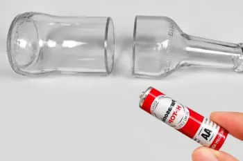 چطور بطری شیشه ای رو بدون ترک خوردن برش بزنیم؟ این تکنیک مخفی رو ببین!